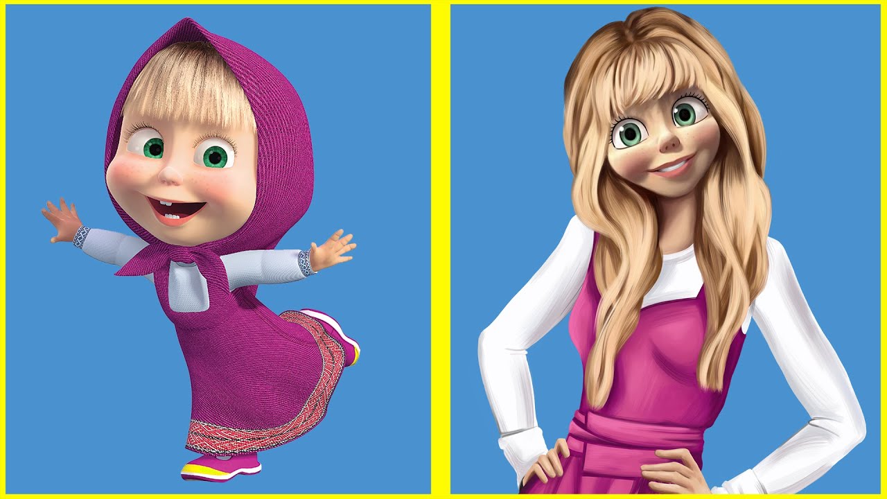 Любимые герои мультфильмов повзрослели!