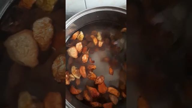 Как варить компот из сухофруктов..☆Очень простой рецепт☆ смотреть онлайн