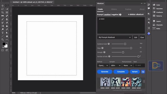 How to use Alkaid.art Photoshop PlugIn смотреть онлайн