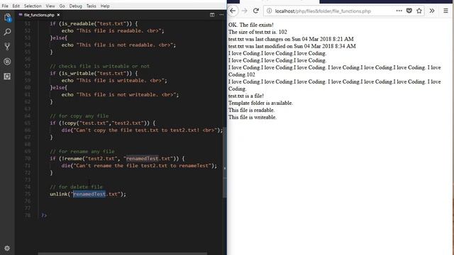 53 How to delete file in PHP - PHP & MySQL Tutorial in Urdu (Basic to Advance) смотреть онлайн