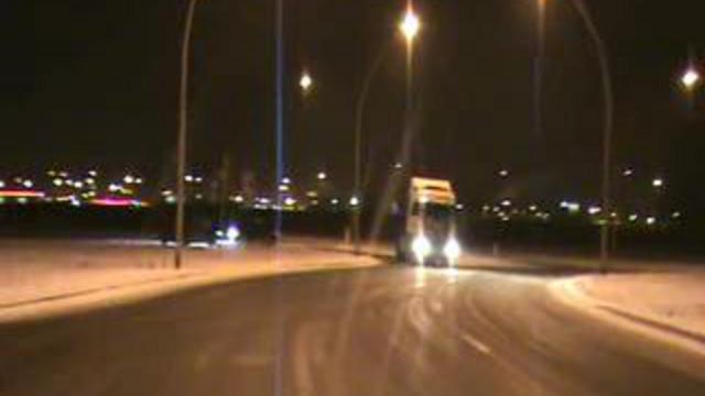 Дрифт на грузовике