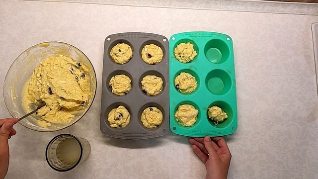 ТВОРОЖНЫЕ МАФФИНЫ, из 1 пачки творога!!!!!! смотреть онлайн