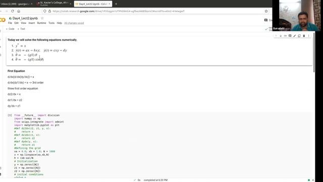 Solving ODEs using Python on Google Colab смотреть онлайн