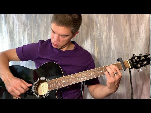 Кино (В.Цой) - Раньше в твоих глазах... на гитаре + разбор песни смотреть онлайн