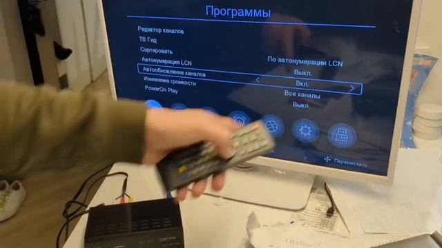 Настроить приставку Rombica cinema TV pro с телевизором Telefunken TF-LED24S38T2 каналы по порядку смотреть онлайн