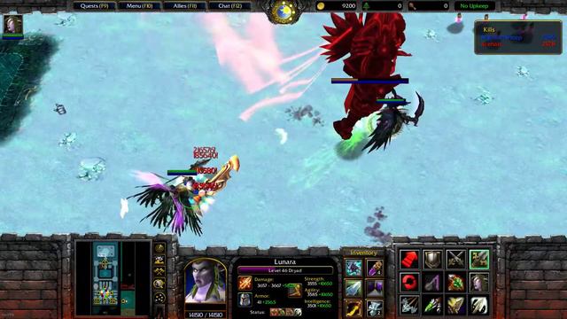 EPIC FIGHT - x hero legend corrupted archangel warcraft 3 смотреть онлайн