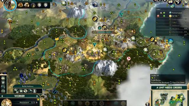 Civilization V Brave New World multiplayer as the Shoshone Part 5 смотреть онлайн