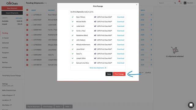 How to buy and print postage | Chit Chats Tutorials 2019 смотреть онлайн