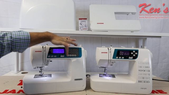Janome 3160QDC-B versus Janome 4120QDC-B Sewing Machine Feature Comparison смотреть онлайн