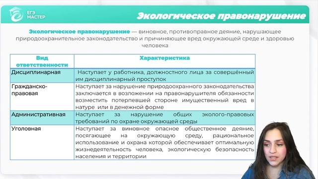 Экологическое право на ЕГЭ за 30 минут | ЕГЭ по обществознанию 2022 смотреть онлайн