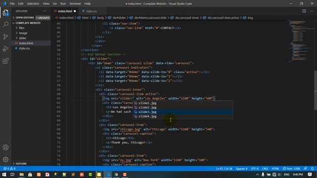 complete responsive website using html and css with bootstrap4 смотреть онлайн