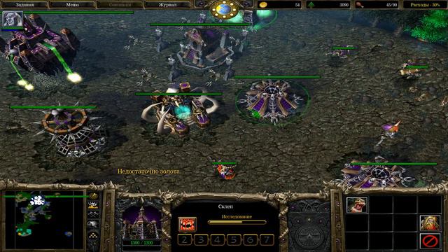 Warcraft III: Reign of Chaos — Прохождение [Кампания Нежити] Часть - 4: Королевство эльфов. смотреть онлайн