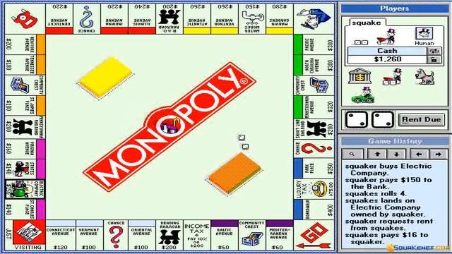 Monopoly Deluxe gameplay (PC Game, 1992) смотреть онлайн