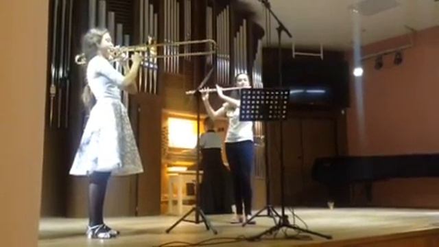 Ш.Данкла АAndante melodique (переложение для флейты и органа) смотреть онлайн