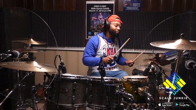 Junkie Tracks: "TestFlight" ft Aaron Smith (Drum Cover) смотреть онлайн