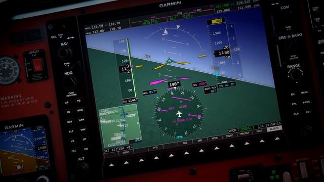 Landing with Synthetic Vision | Torquesim Pocket Rocket | X Plane 11 смотреть онлайн