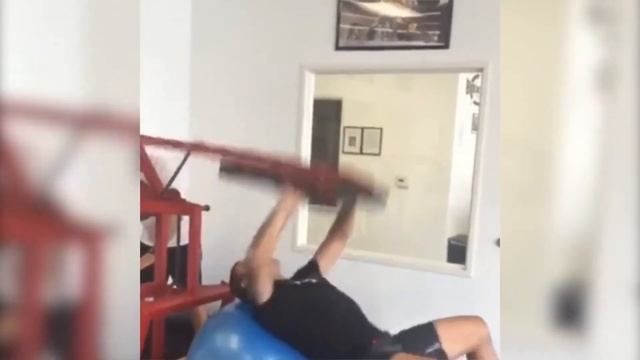 Силовые тренировки бойца ММА Фабрисио Вердум /Muscle Madness смотреть онлайн