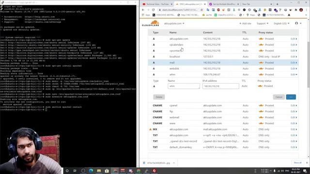Set Up Multiple WordPress Sites on a Digitalocean in Single Droplet | VPS смотреть онлайн