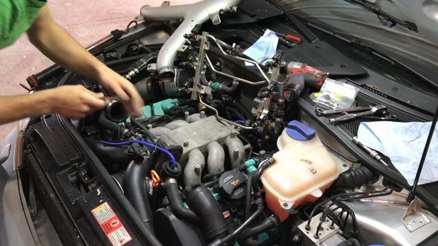 Injector replacement and data logging. смотреть онлайн
