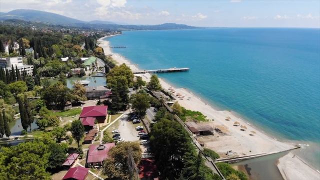 Сочи - Абхазия. Поездка на авто!!! Новый Афон, пещера, ресторан, дорога и .... смотреть онлайн