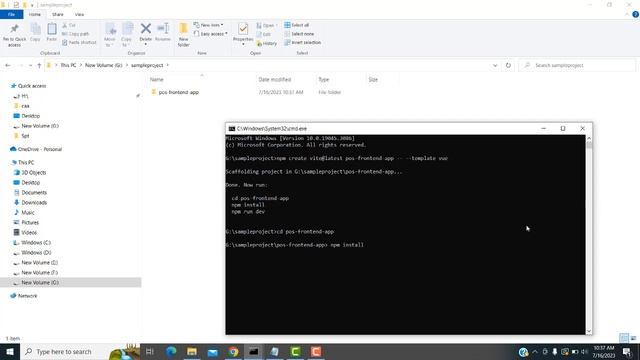 Install Vue js with Vite Step by Step смотреть онлайн