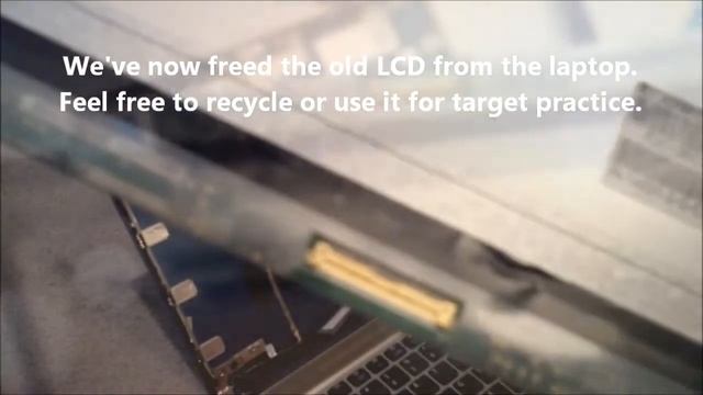 Laptop screen replacement / How to replace laptop screen ACER 4830T смотреть онлайн
