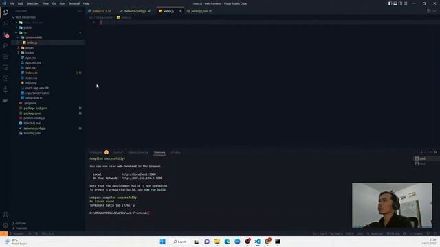 React JS TypeScript Authorization - Part 2: Extend Style TailwindCSS & React Router смотреть онлайн