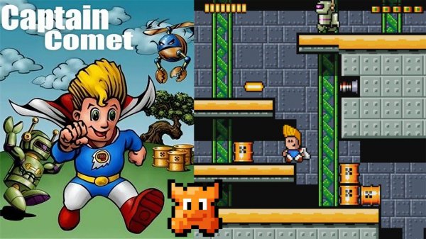 Captain Comet JAVA GAME (OrangePixel 2007) FULL WALKTHROUGH