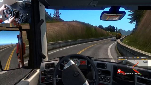 Renault Magnum - Euro Truck Simulator 2 - G29 - Gameplay смотреть онлайн