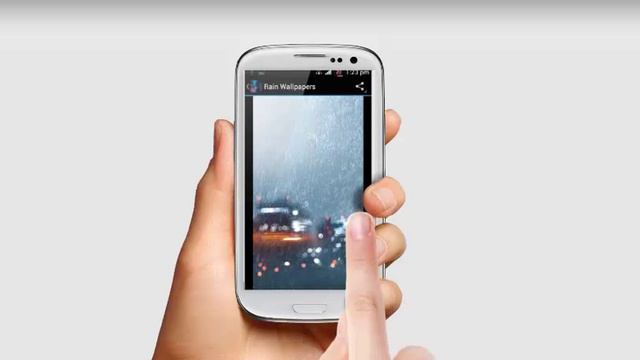 Rain Wallpapers App Android смотреть онлайн