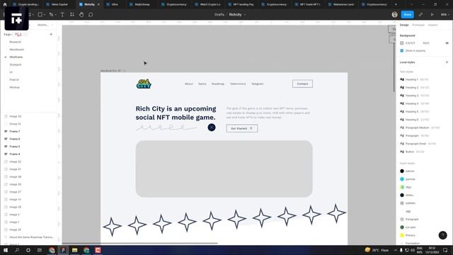 Rich City- NFT Gaming Landing Page. | Landing page design with Figma | UI design 2022 with IT+(Plus смотреть онлайн