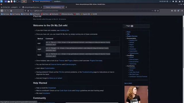 【教學】如何讓你的Linux Shell好看100倍 with git support (Oh My ZSH) смотреть онлайн