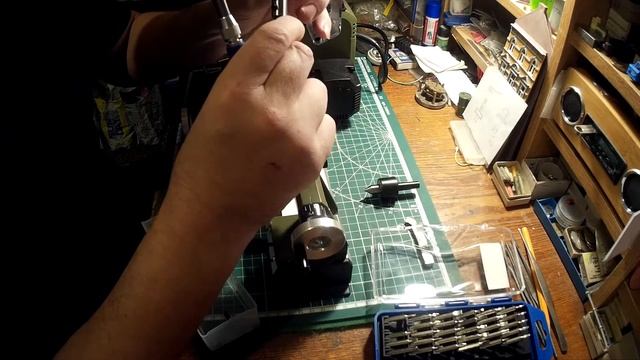 Proxxon FD150. Пробую сверлить и отрезать. смотреть онлайн