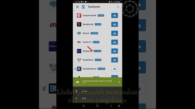 CARA MUDAH MEMPERBAIKI BUG (tidak dapat meng-install eksistensi) PADA APLIKASI TACHIYOMI. смотреть онлайн