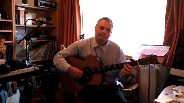 Vintage 1934 Martin 000-18 acoustic guitar playing 'Misty' (cover) смотреть онлайн