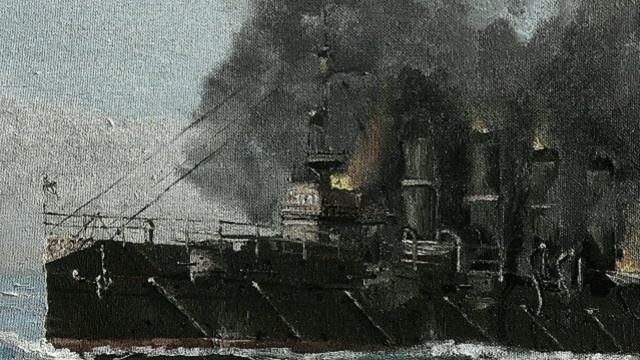 "Обратная сторона души" Стих "Под Андреевским флагом" Автор: Дмитрий Ясенецкий. Читает автор. смотреть онлайн