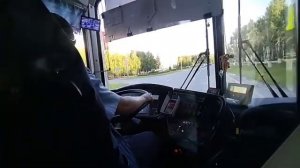 Поездка на автобусе ЛиАЗ 5293.65|3 маршрут|АВ564 72| г.Тобольск