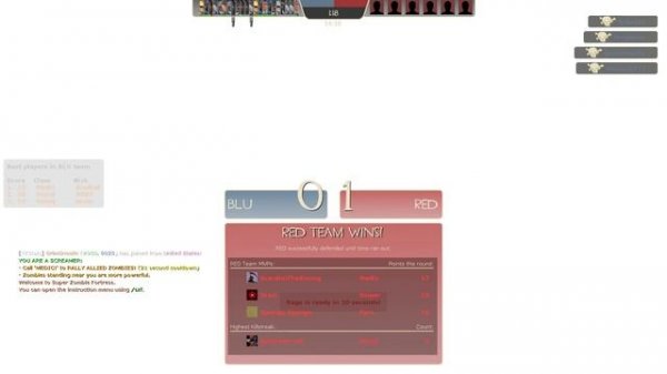 Team Fortress 2 Super Zombie Fortress Gameplay