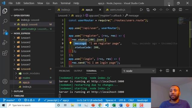 express js bangla tutorial 5 : http response | html file, json data смотреть онлайн