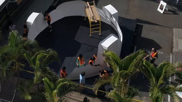 Mid-Pacific 8th graders build Intershelter dome for National Engineers Week смотреть онлайн