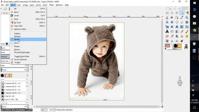 PNG and edge softening/ Feathering GIMP смотреть онлайн