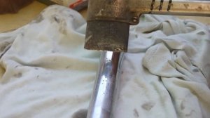 Ремонт зеркала пера передней вилки мотоцикла