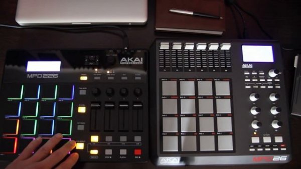 Сравнительный обзор AKAI MPD 226 и AKAI MPD 26