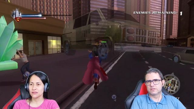 Superman Returns - Xbox 360 - METALLO CAUSANDO PROBLEMAS - parte 3 смотреть онлайн