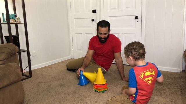 Cone Flip Challenge (Father and Son Game) смотреть онлайн