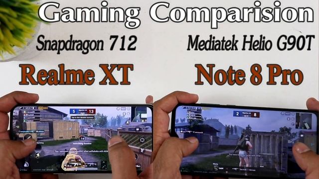 Redmi Note8 Pro(Helio G90T) Vs Realme XT (Snapdragon 712) PUBG EXTREME LEVEL Comparision !! смотреть онлайн