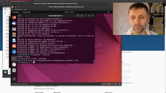 Установка Python на Windows, Ubuntu, MacOs. Для чего нужен Pycharm и другие IDE смотреть онлайн