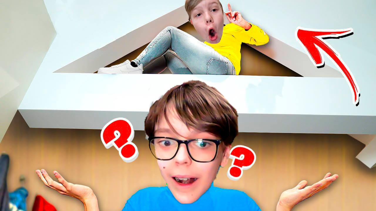 Прятки в Доме с Сестрой Челлендж !