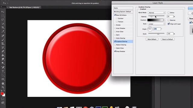 Photoshop Red Button смотреть онлайн