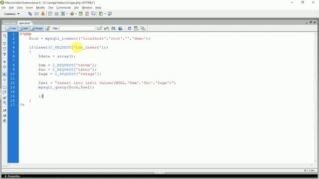 Insert data without refresh in PhP смотреть онлайн